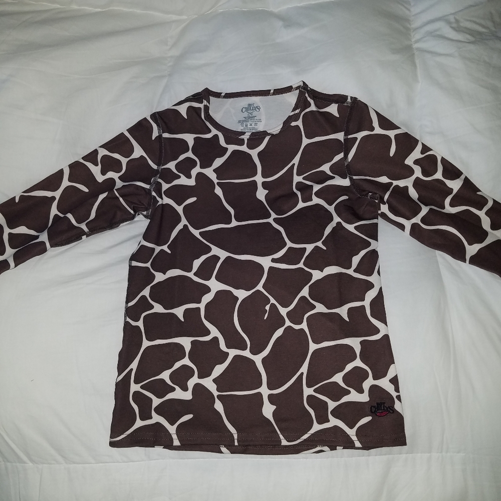 COPY - Hot Chillys Long Sleeve Giraffe Medium